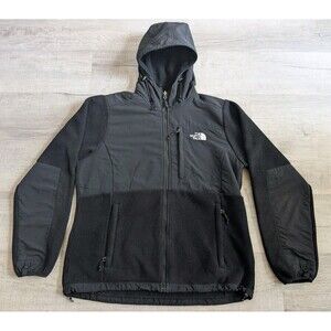 Denali The North Face Women’s Polartec Recycled Hooded Jacket Size L Black